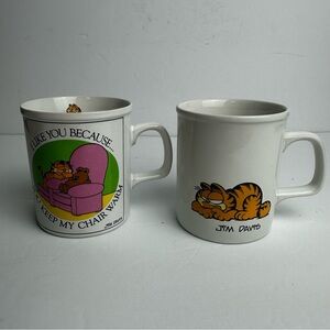 Garfield Cartoon Coffee Mugs